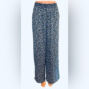 H&M Wide-Cut Satin Pants – Size 2